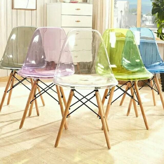 Transparent Eames Chair Shopee Malaysia