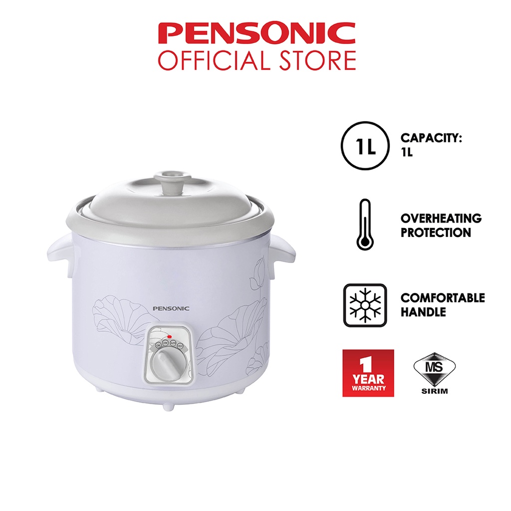 Pensonic Slow Cooker (1L) | PSC-101