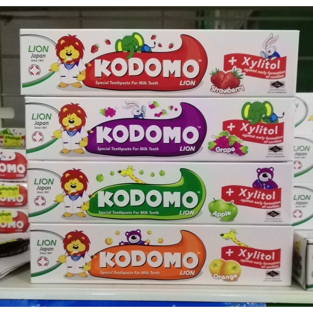 KODOMO LION KIDS TOOTHPASTE 80g 