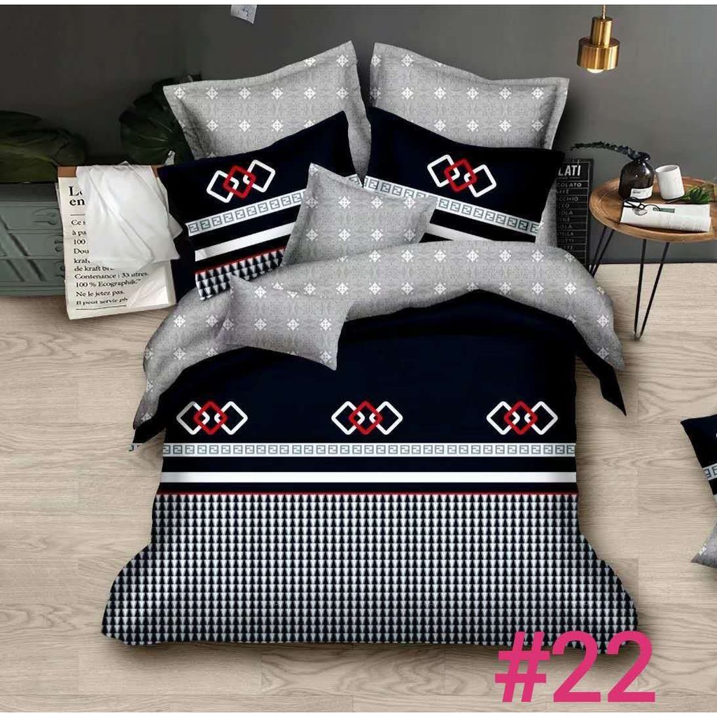 Bed sheet SUPER SINGLE Bedsheet fitted (3 IN 1) CADAR Cotton super