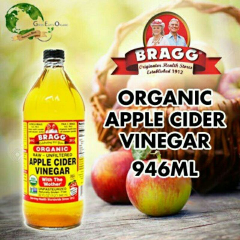 Bragg S Organic Apple Cider Vinegar 946ml Shopee Malaysia