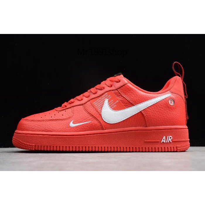 red utility air force ones
