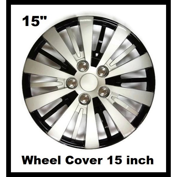 15 black wheel covers