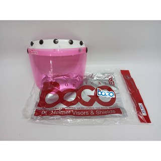 Mhr Helmet Visor And Shield 3 Button 5 Button Pc Visor Pink Blue Rainbow Shopee Malaysia