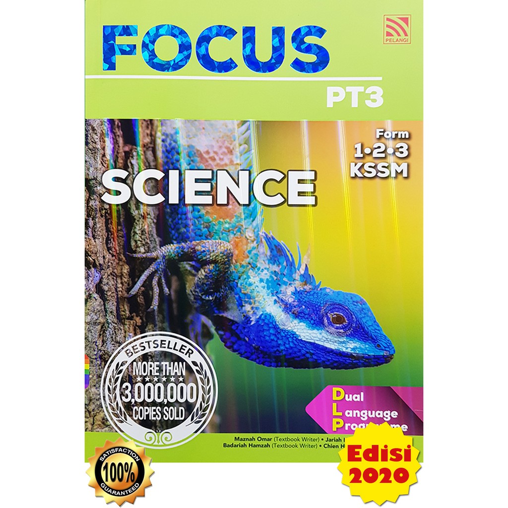 Buku Rujukan: Focus PT3 2020 - Science DLP | Shopee Malaysia