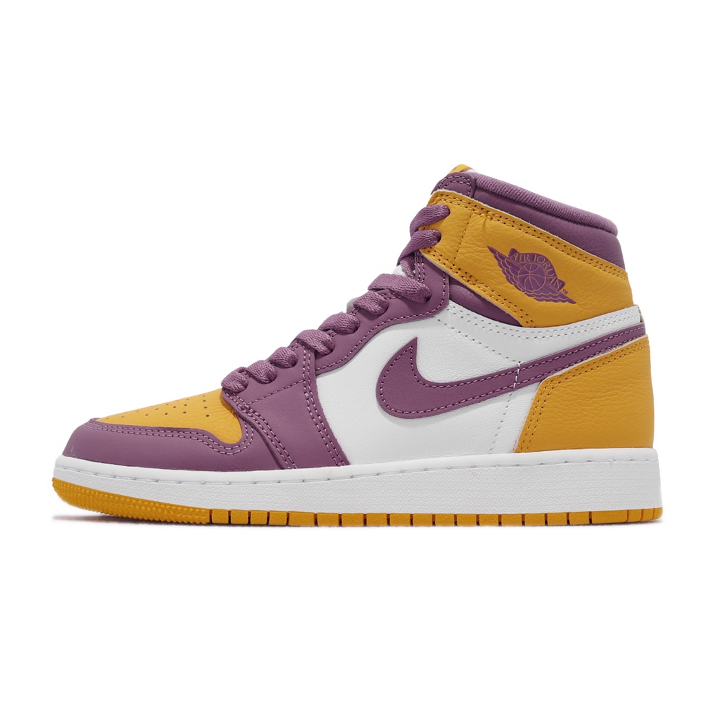 air jordan 1 pink yellow