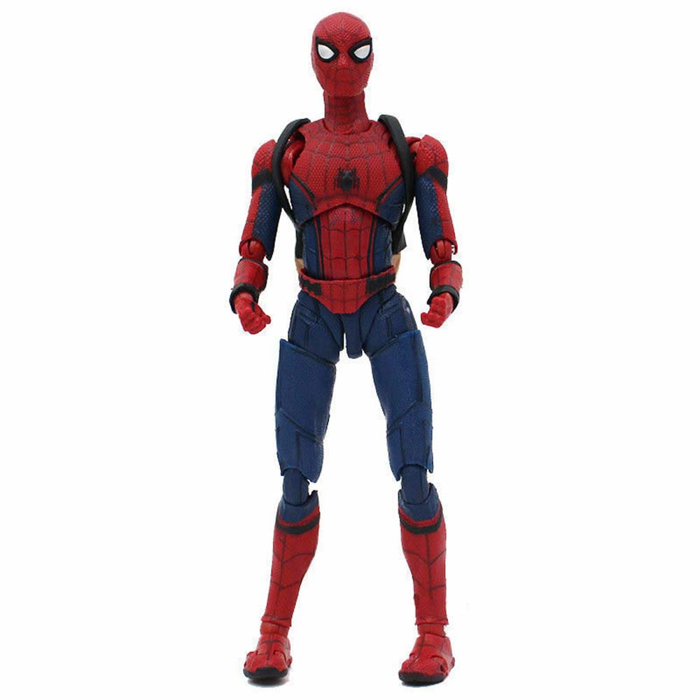 SHF Spiderman Homecoming Action Figure Spider Man Collectible PVC Model Toy  Gift | Shopee Malaysia