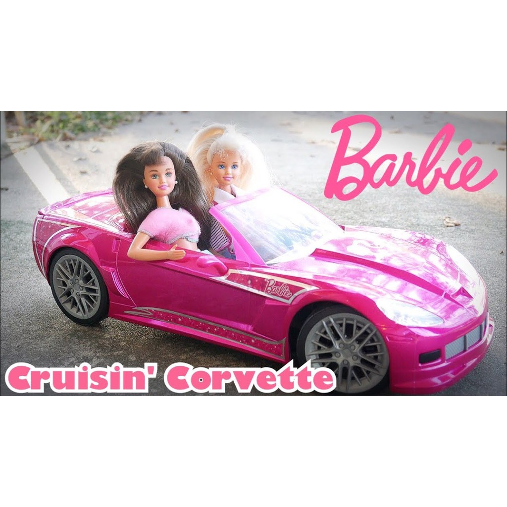 barbie crusin corvette