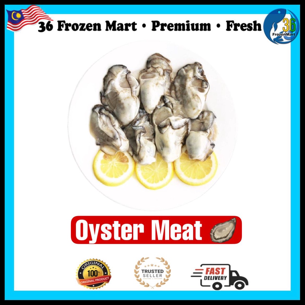 Frozen Seafood Korean Oyster Meat 500g Shopee Malaysia