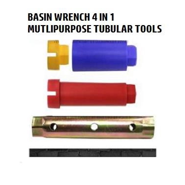 Diy 4 In 1 Multipurpose Basin Tap Wrench Tool Set Faucet And Sink