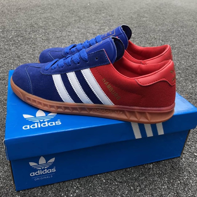 adidas hamburg blue red