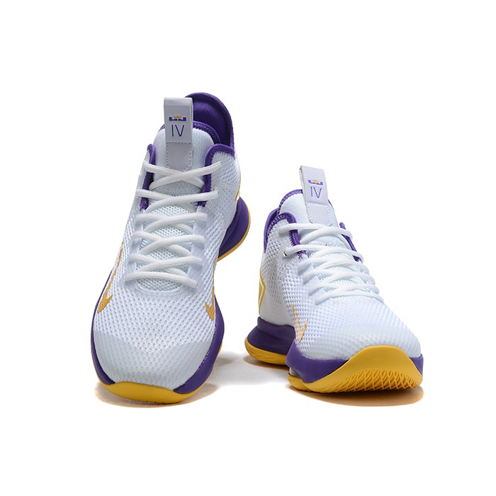 lebron witness 4 purple and white