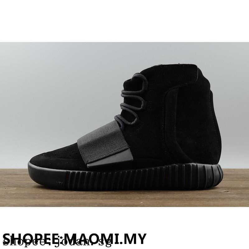 yeezy black high top