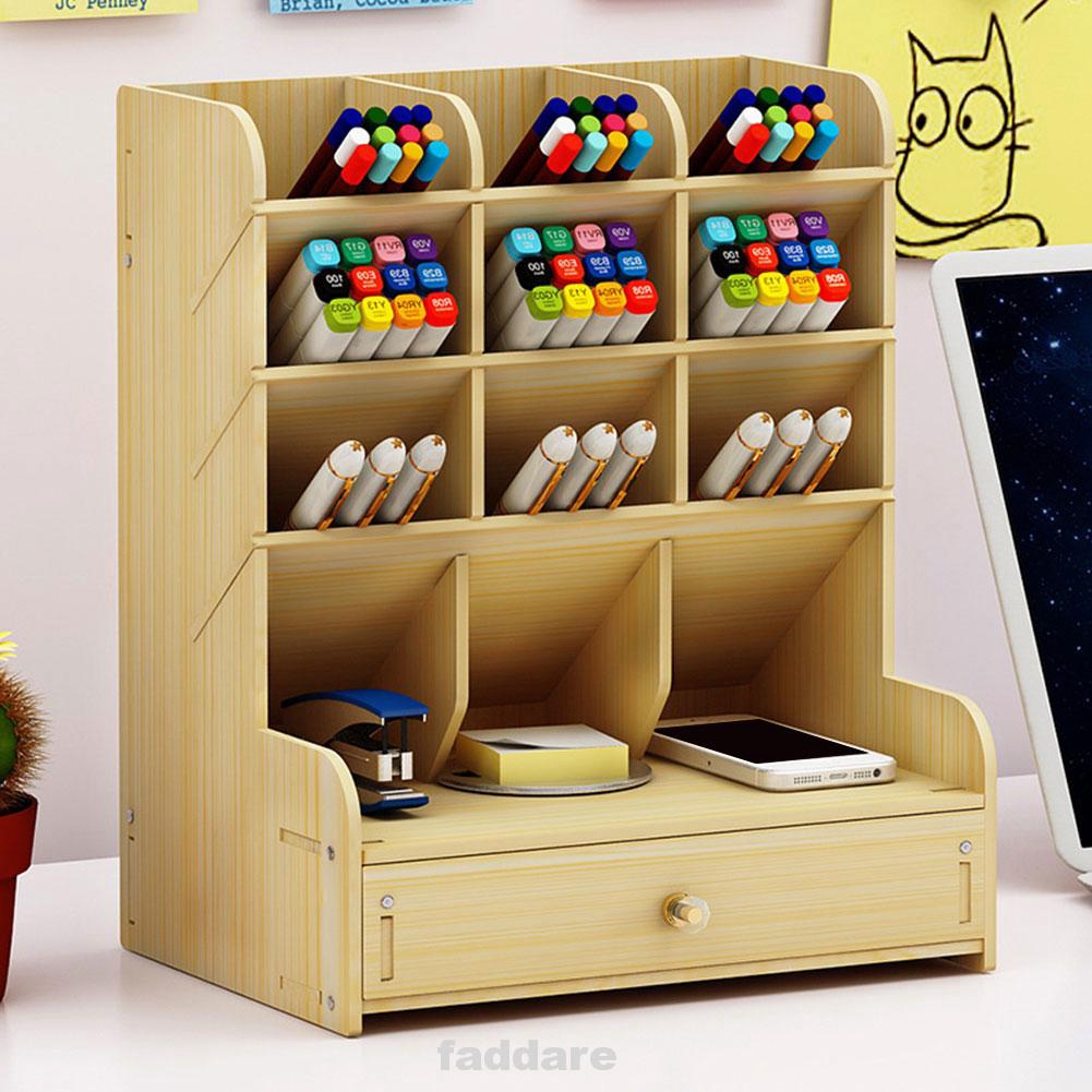 Desk Organizer Office Supplies Save Space Student Diy