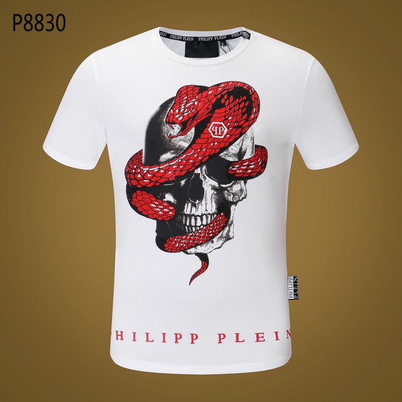 philipp plein t shirt snake skull