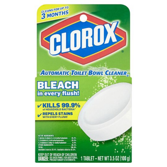Clorox Automatic Toilet Bowl Cleaner 1 Tablet 100g Shopee Malaysia