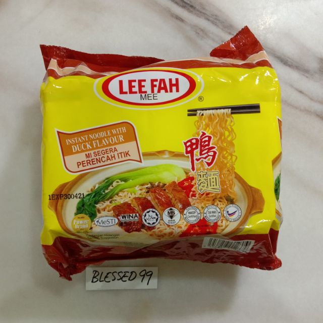 Duck Instant Noodle Lee Fah Mee 5packs X 70gm | Shopee Malaysia