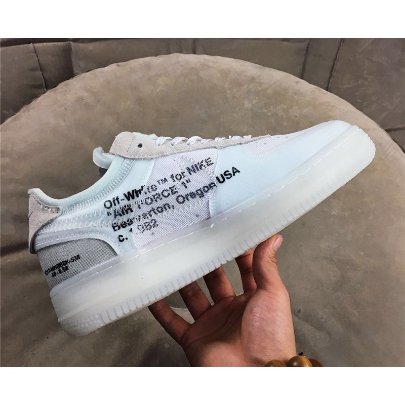 air force 1 off white ghosting