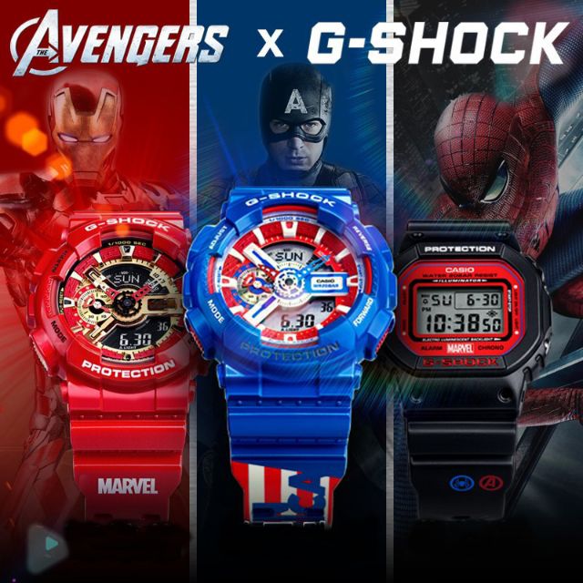 jam g shock iron man