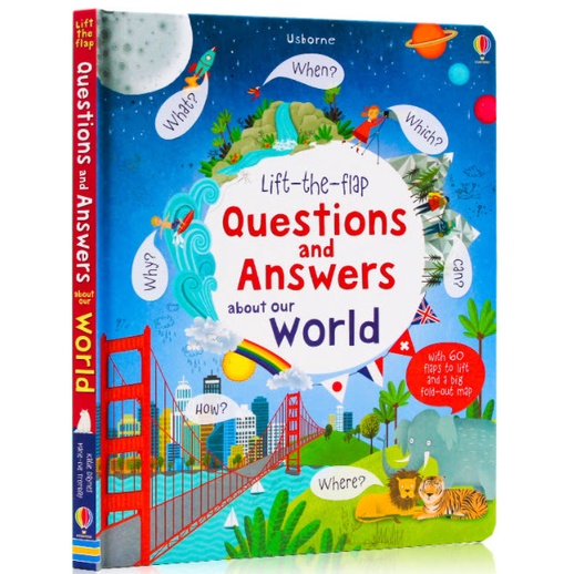 Usborne: Life the Flap-Questions and Answers about Our World