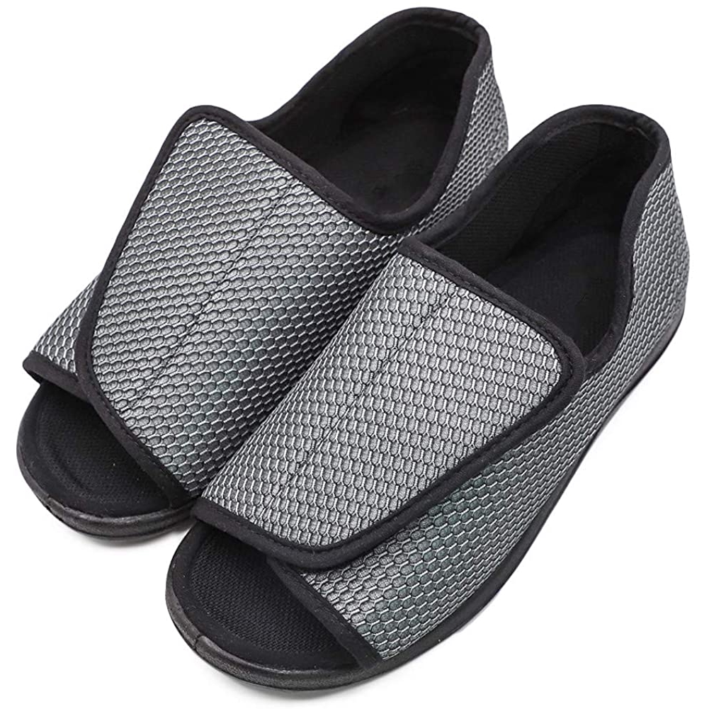 edema open toe slippers