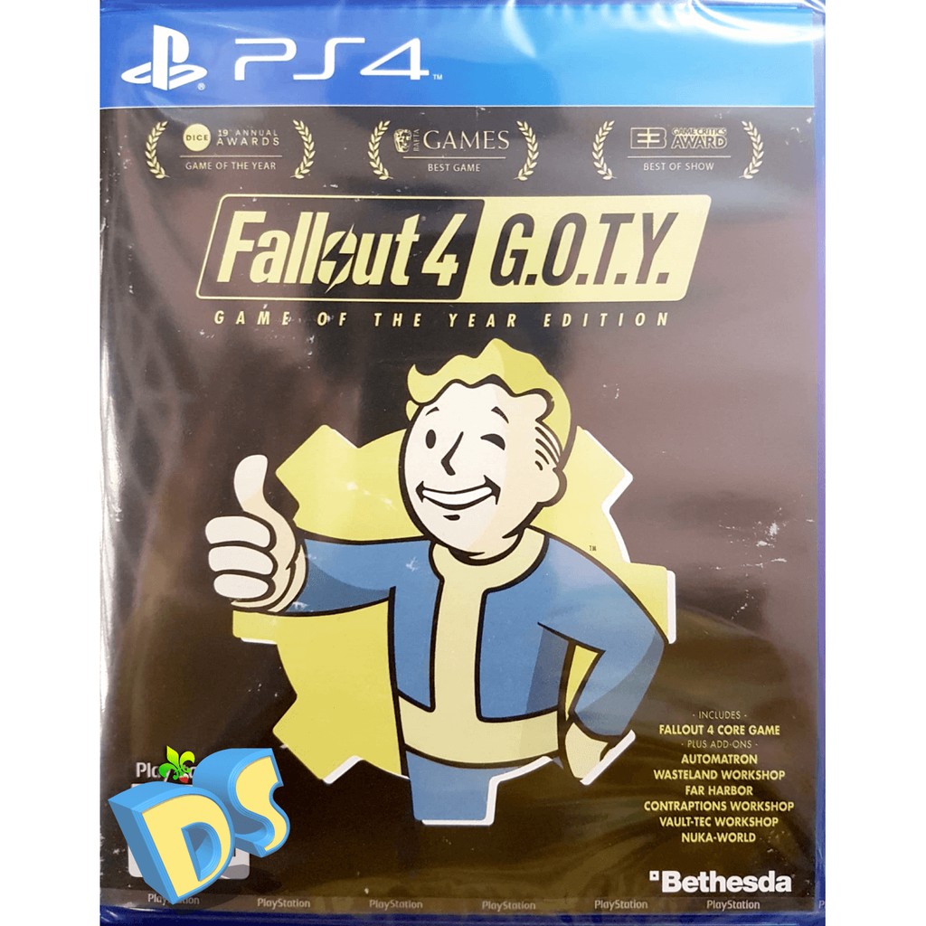Fallout 4 G O T Y Edition Eng Chn R3 Ps4 Game Shopee Malaysia
