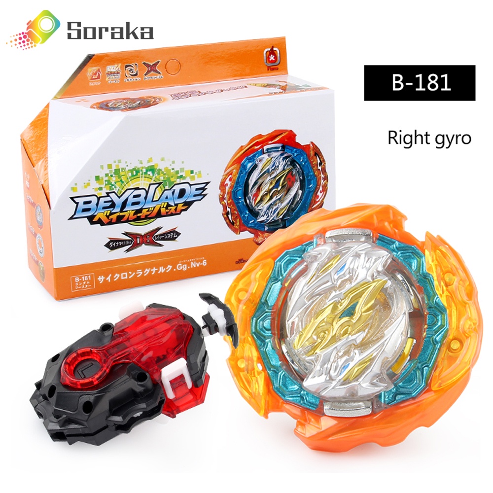 Soraka Beyblade Single Beyblade Burst B 181 Cyclone Ragnaruk With Db B184 Lr Launcher Beylauncher Beyblade Burst Launcher Box Set Shopee Malaysia