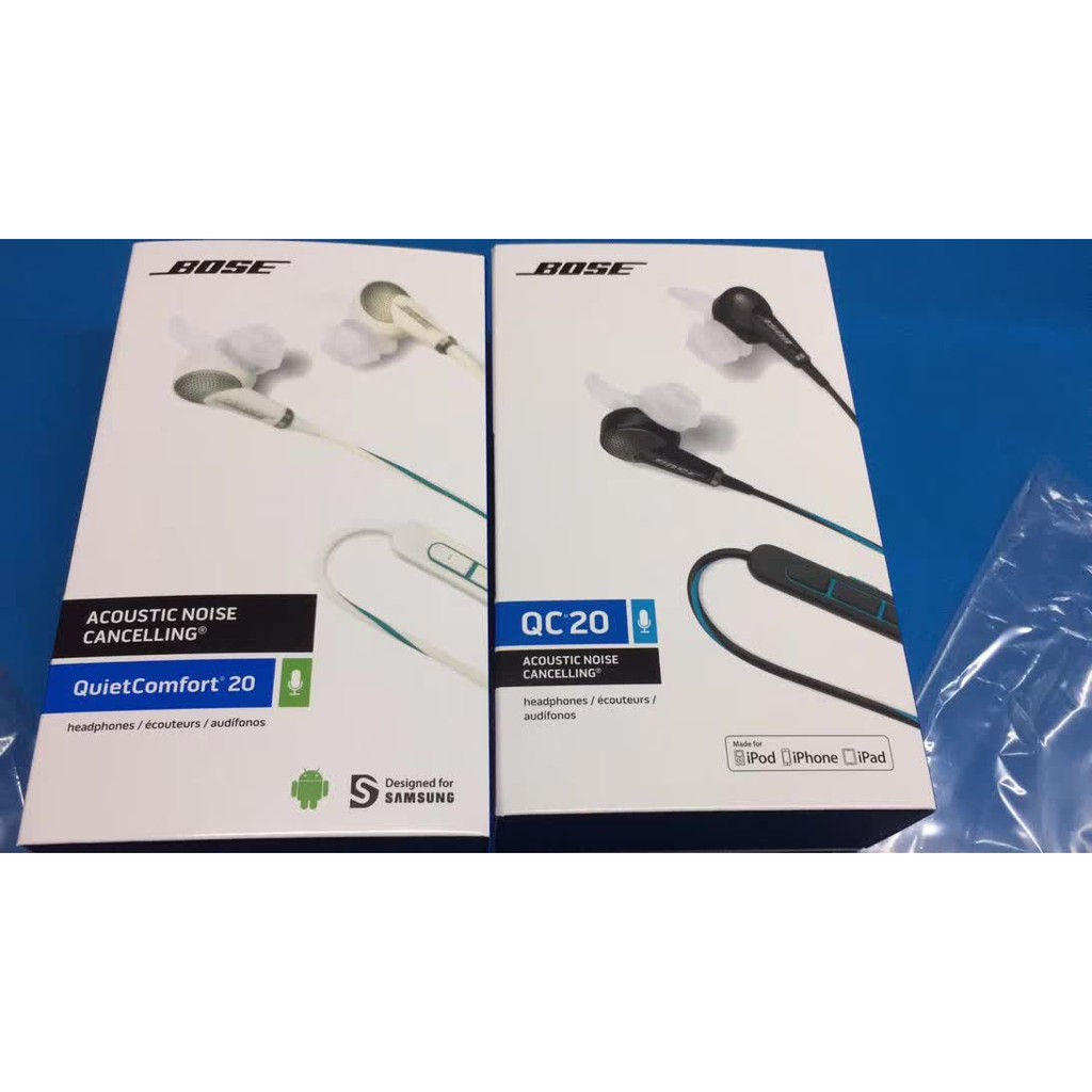 Bose Quietcomfort 20 Active Noise Cancelling Headphones Android