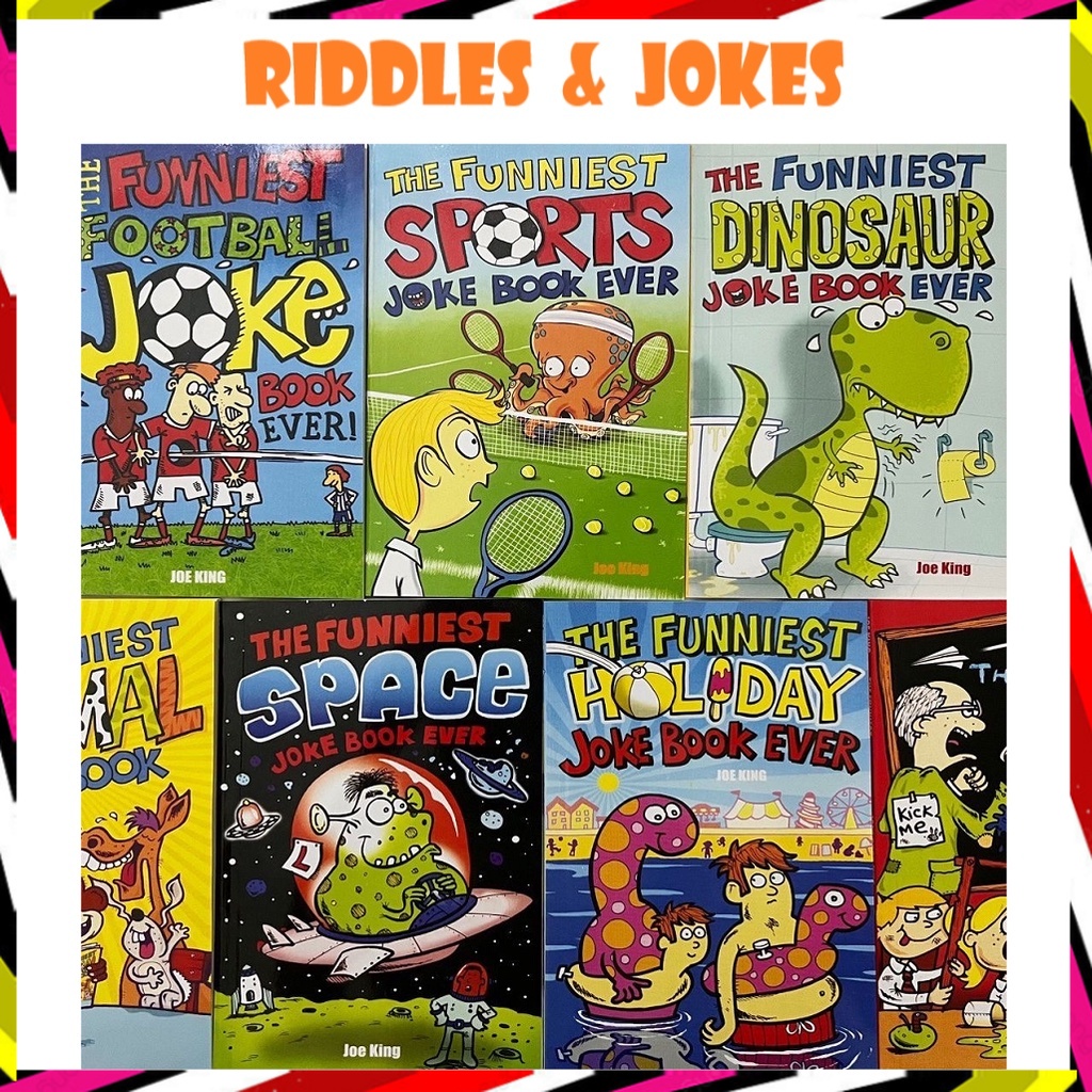 Riddles Books Joke Books Eeve Joke Books Funny Story 7 Books English  Riddles Books English Riddles Joke Books | Shopee Malaysia