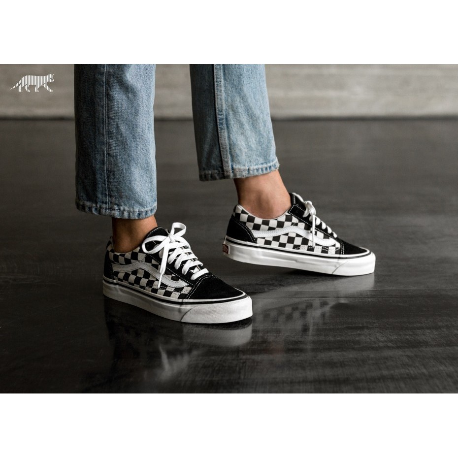 vans anaheim old skool checkerboard men's