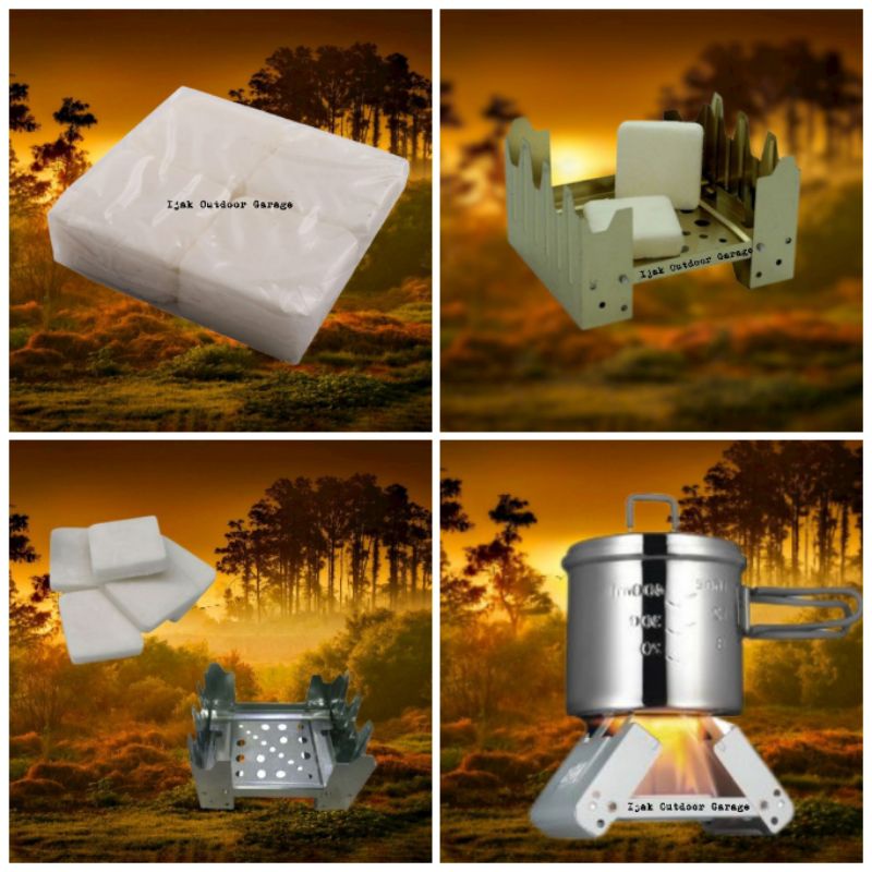 6 boxes Solid Fuel / Hexamine Cube / Penghidup Api / Fuel Tablet