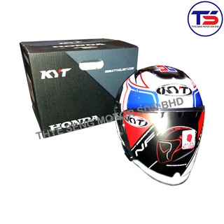 Casco Kyt Nfj Honda Hrc Helmet Double Visor Shopee Malaysia