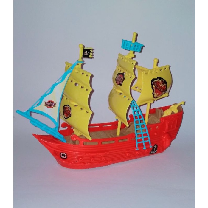 LAYAR Sailing Boat Toy | Miniature Pirate Ship Model | Shopee Malaysia
