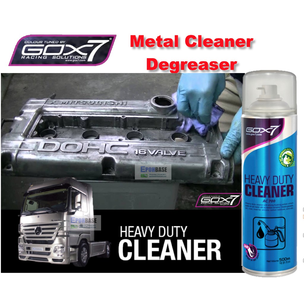 AC700 GOX7 Heavy Duty Metal Cleaner & Degreaser, Car Care Spray