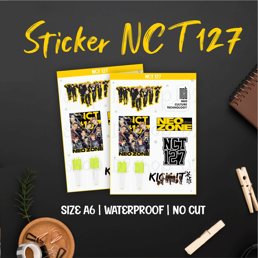 sticker nct 127 stickers shopee malaysia