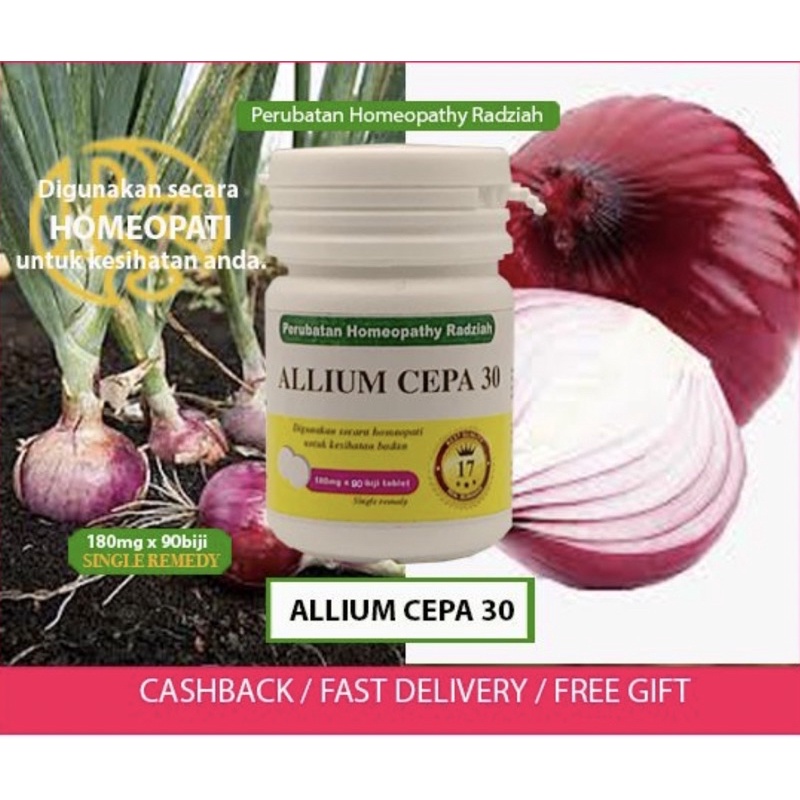 ALLIUM CEPA 30c Homeopathy Med 90 tablet