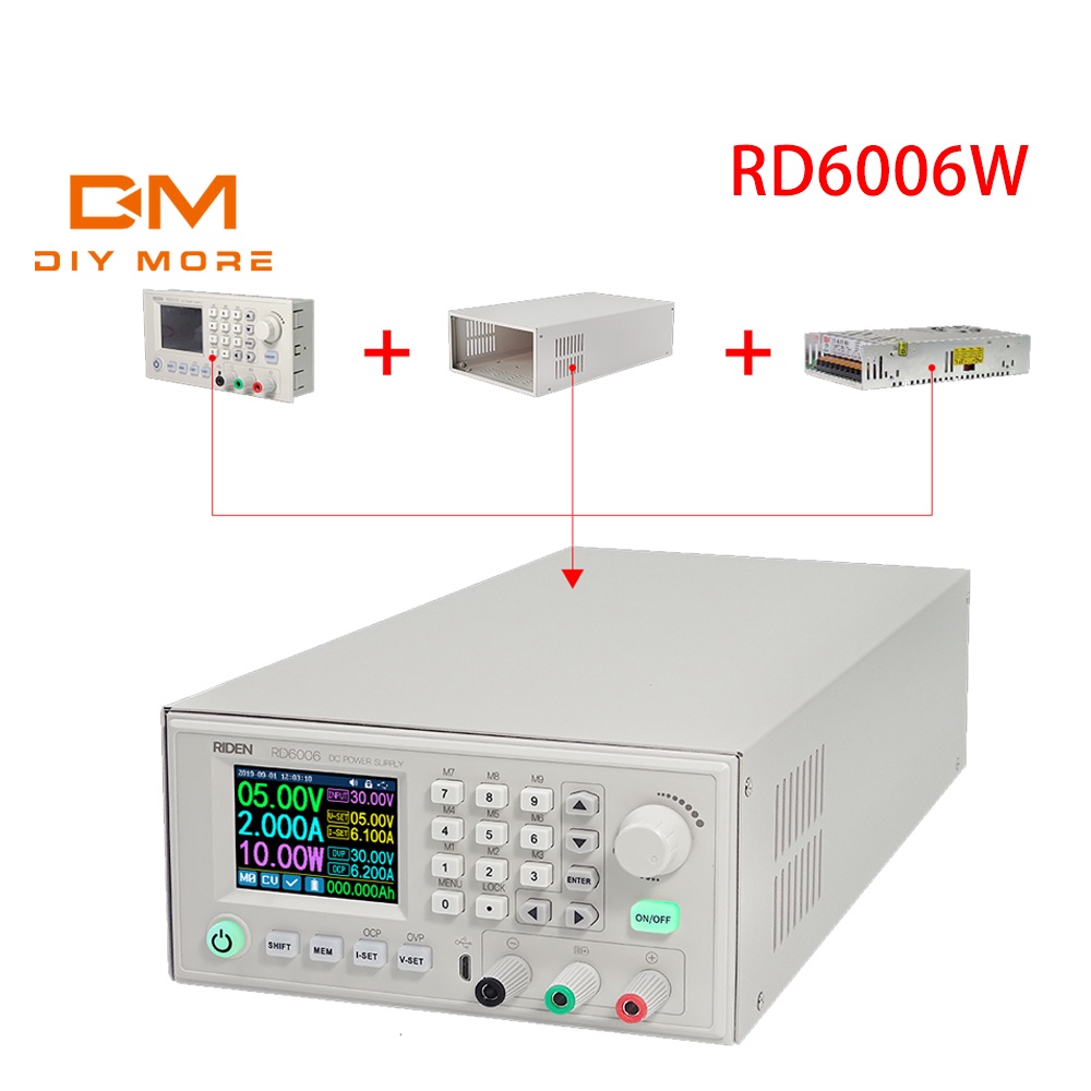 DIYMORE RD6006 RD6006W RD Riden USB WiFi DC DC Voltage Current Step ...