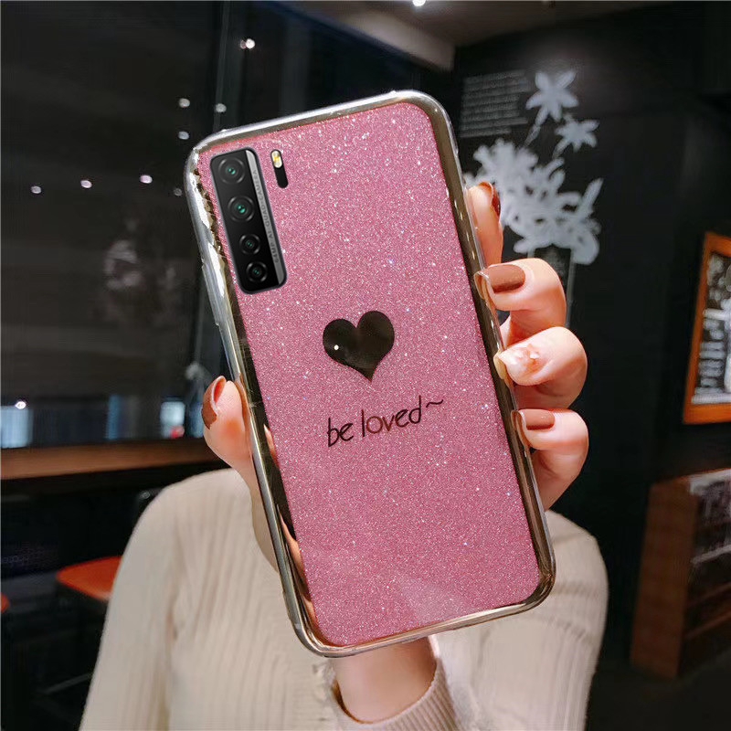 New Handphone Casing Oneplus Nord Phone Case Bling Gold Glitter Be Loved Silicone Softcase For Oneplus Nord Cover Shopee Malaysia