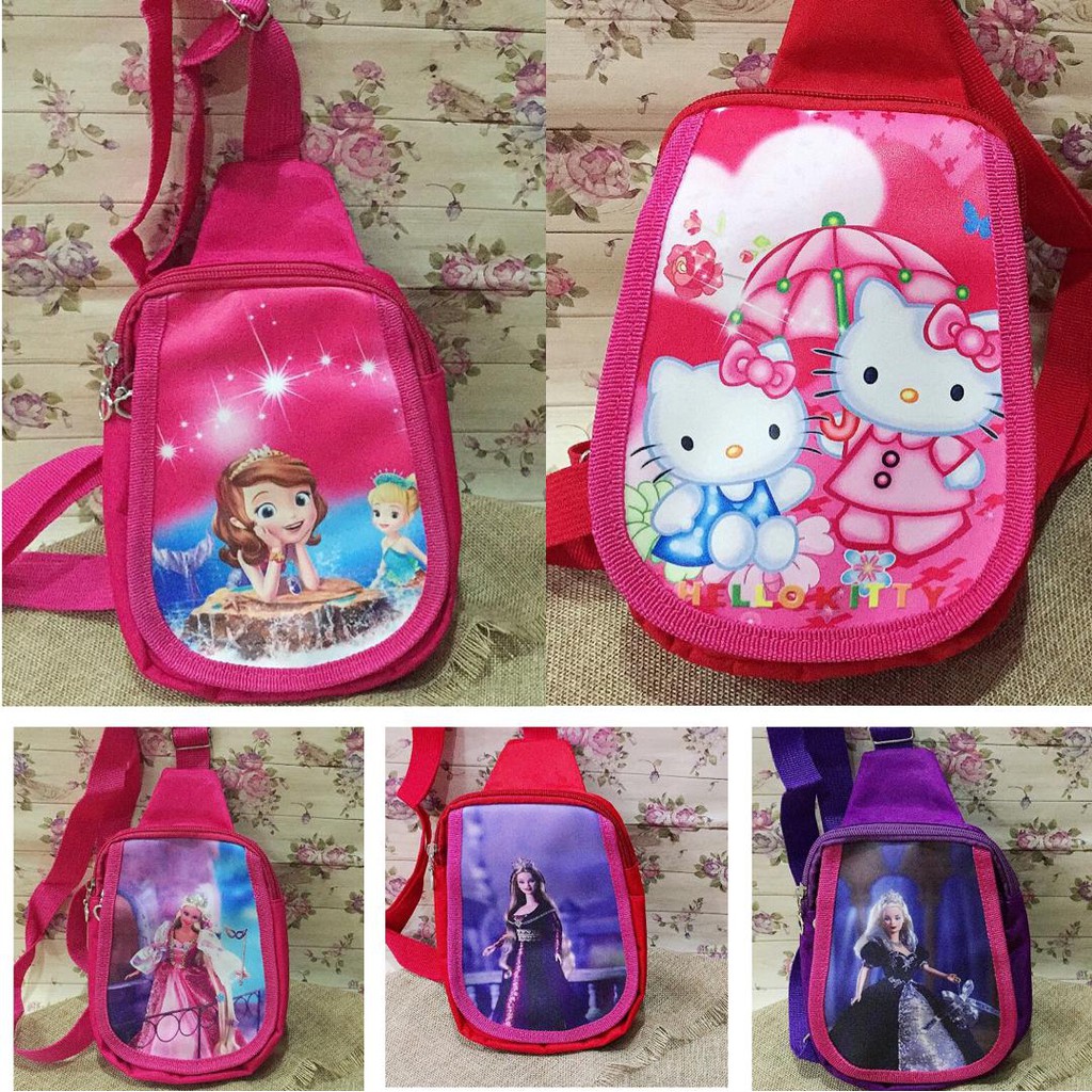 Bag Raya Budak Perempuan Backpack Sling Bag for Girl Trendy New Fashion Ready Stockhello kity princess sofie ✅