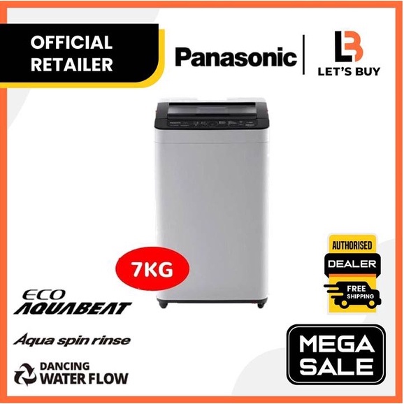 Panasonic 7KG Top Load Washing Machine NAF70S7 Shopee Malaysia