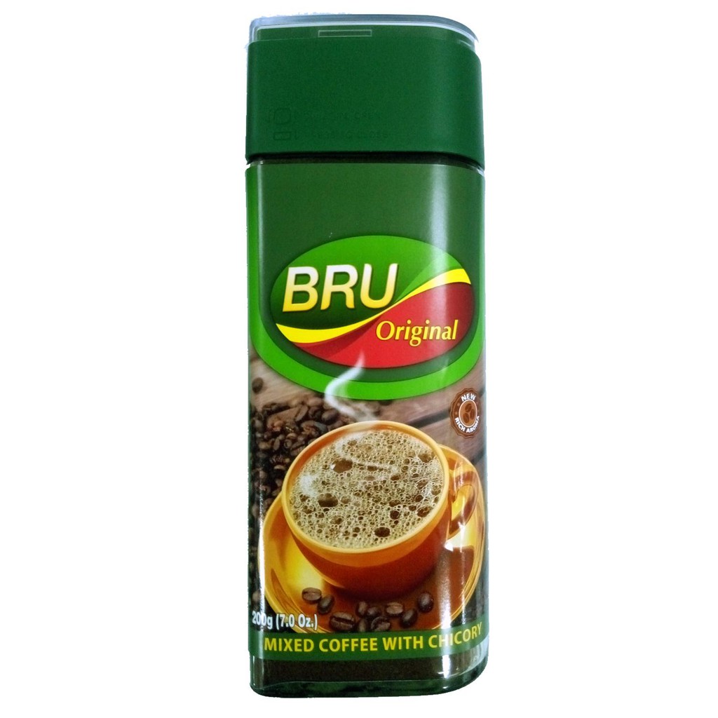 BRU Coffee Original ( Bottle)50g - 200g Readystock | Shopee Malaysia