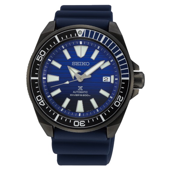 Seiko Prospex Automatic Watch. Save The Ocean Special Edition. SRPD09 SEIKO  SAMURAI . BLACK Case Diver | Shopee Malaysia
