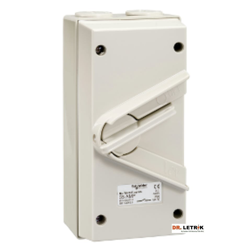 SCHNEIDER KAVACHA WHT 20A 35A 3 POLE ISOLATOR SWITCH IP66 | Shopee Malaysia