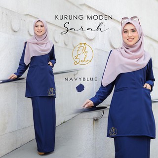  KURUNG  SARAH Baju  Kurung  Moden  Kedah Pocket  Depan Nursing 