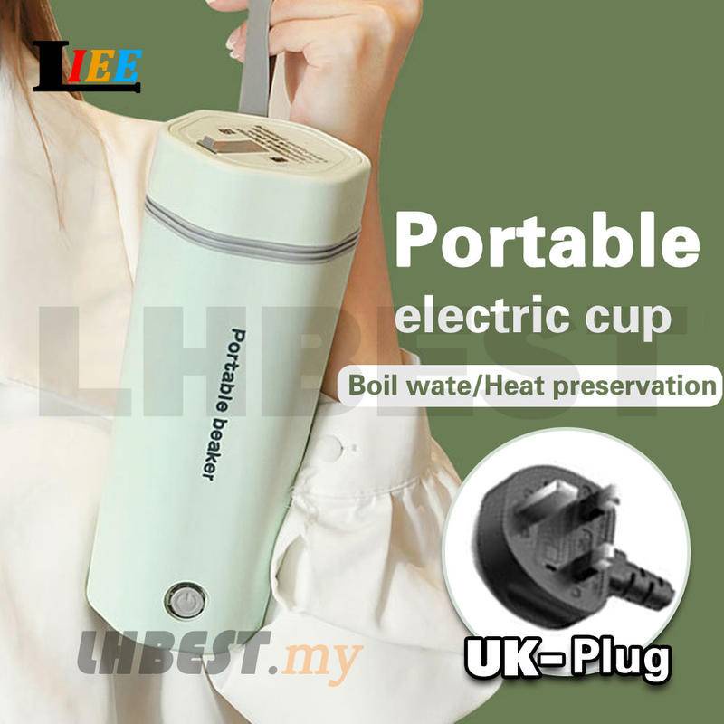 Portable Car Thermos Cup Water Heater 12V/24V Electric Kettle Thermos Bottle 350ML Beaker Car Cup 350ML Therm Travel Electric Kettle12V Hotel Use