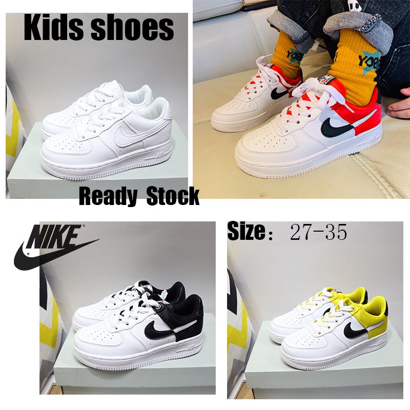 Ready Stock * Nike Air Force 1 AF1NBA Joint Limited Children's Shoes Boy \u0026  Girl Shoes Casual Shoes Kids Shoes Baby | Shopee Malaysia