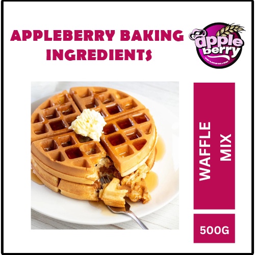 [Ready Stock] Crispy Waffle Mix Premix Flour Tepung Segera/ Campuran