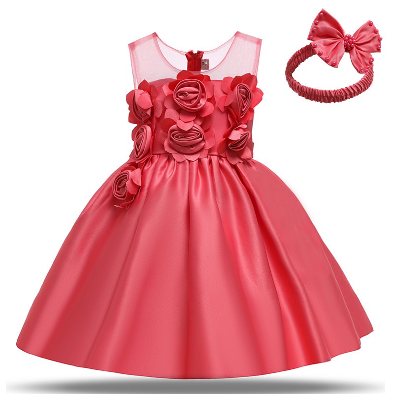 NNJXD Infant Baby Girls Flower Dress for 6-24 Months 