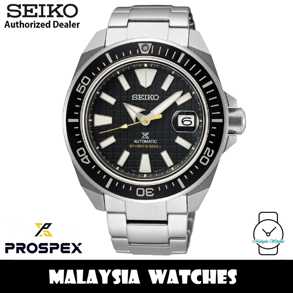 Seiko SRPE35K1 Prospex King Samurai Automatic Diver's 200M Sapphire Glass Ceramic  Bezel Stainless Steel Men's Watch | Shopee Malaysia