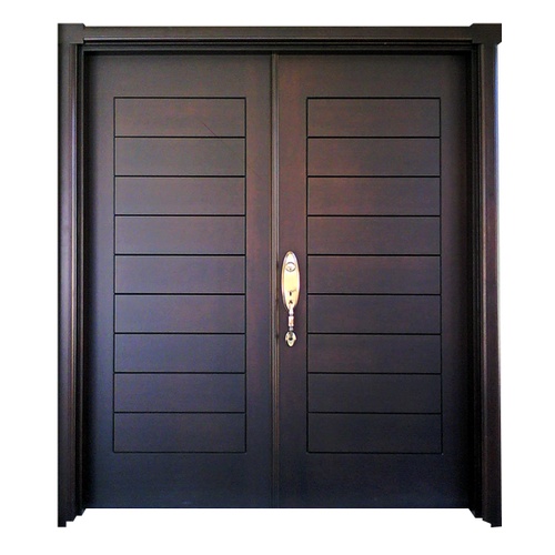 Pintu Kayu Rumah Primer Full Solid Wooden Door THICK Panel Tebal 38mm